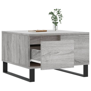 Grauer Couchtisch Sonoma, 55x55 cm