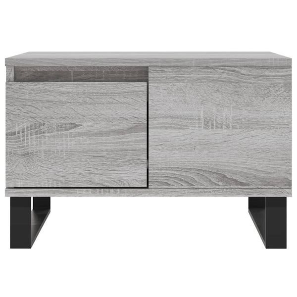 Grauer Couchtisch Sonoma, 55x55 cm