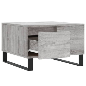 Grauer Couchtisch Sonoma, 55x55 cm