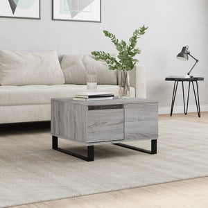 Grauer Couchtisch Sonoma, 55x55 cm