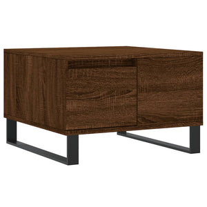 Couchtisch Braun Eichenoptik 55x55 cm