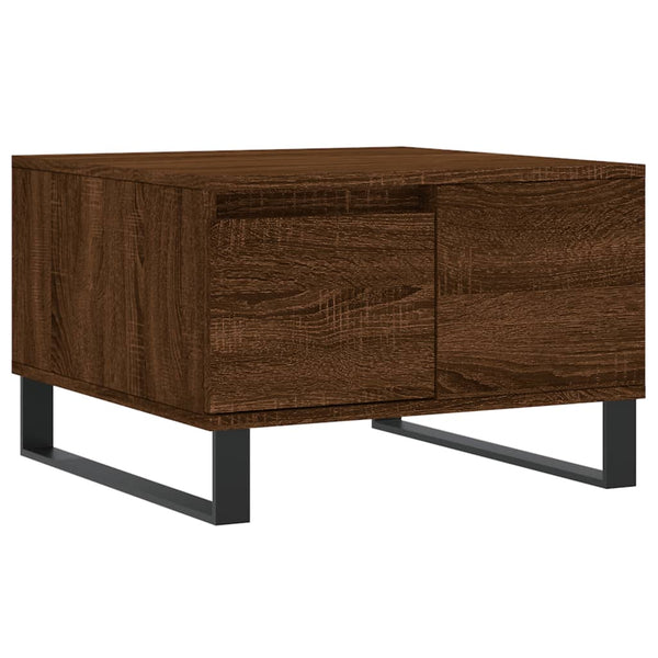 Couchtisch Braun Eichenoptik 55x55 cm