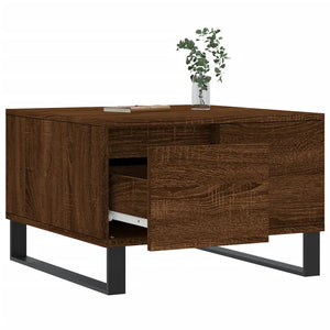 Couchtisch Braun Eichenoptik 55x55 cm