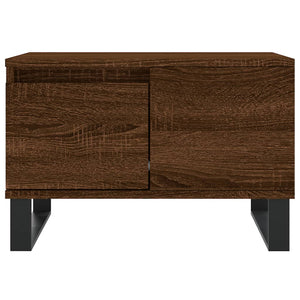 Couchtisch Braun Eichenoptik 55x55 cm