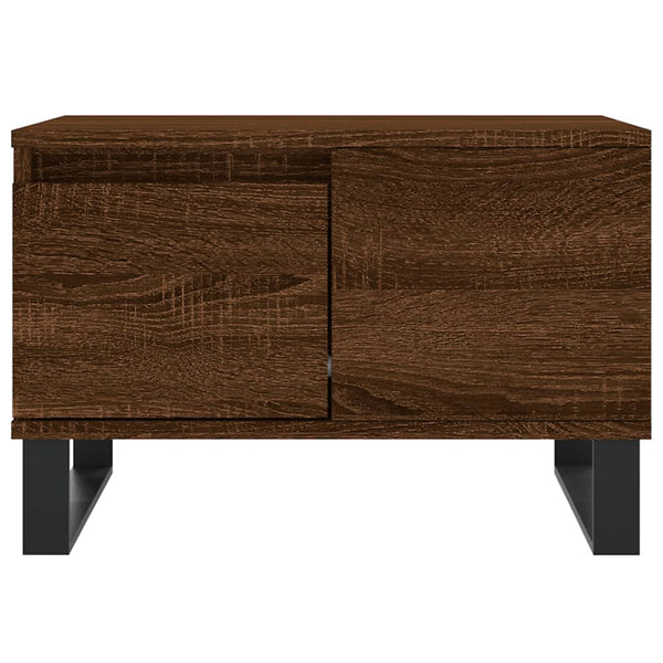 Couchtisch Braun Eichenoptik 55x55 cm