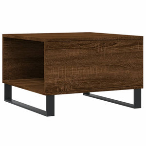 Couchtisch Braun Eichenoptik 55x55 cm