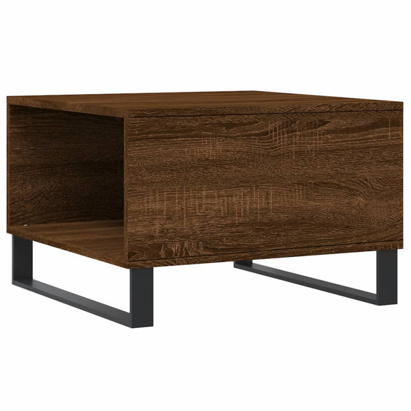 Couchtisch Braun Eichenoptik 55x55 cm