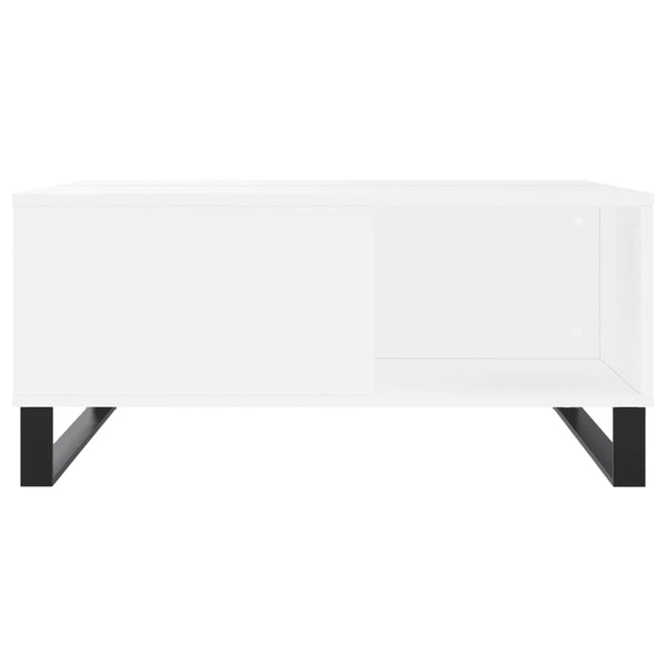 Weißer Couchtisch 80x80 cm