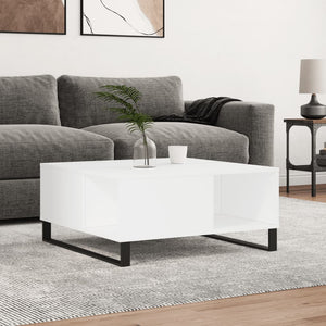 Weißer Couchtisch 80x80 cm