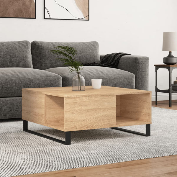 Couchtisch Sonoma Eiche 80x80 cm