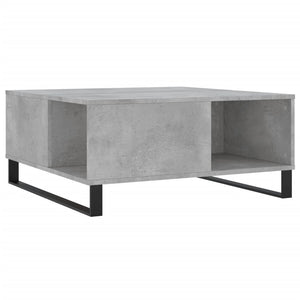 Betongrauer Couchtisch 80x80 cm