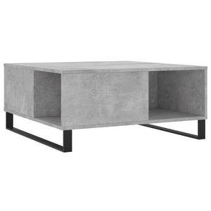 Betongrauer Couchtisch 80x80 cm