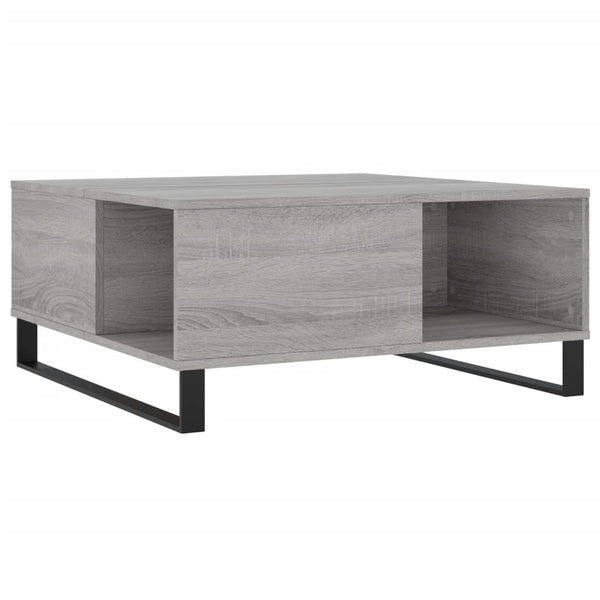 Grauer Couchtisch Sonoma 80x80 cm
