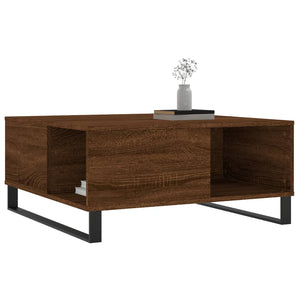 Couchtisch Eichenoptik Braun 80x80 cm