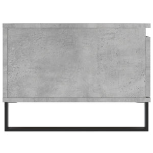 Betongrauer Couchtisch 90x50 cm