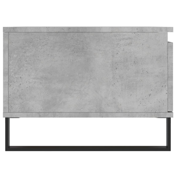 Betongrauer Couchtisch 90x50 cm