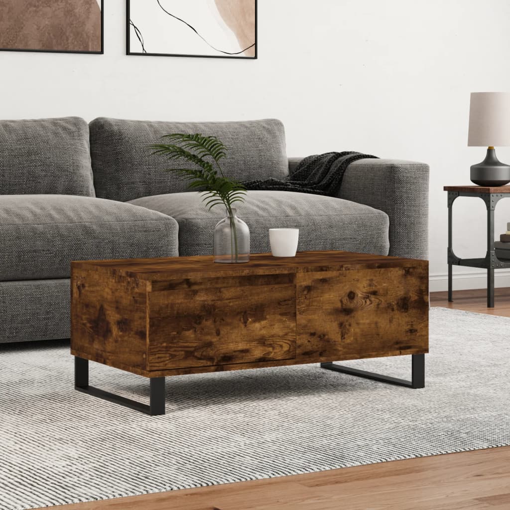 Couchtisch Räuchereiche 90x50 cm
