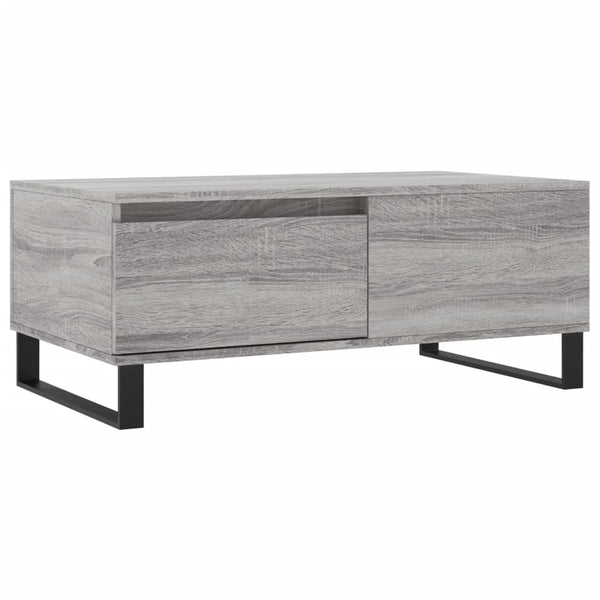 Couchtisch Grau Sonoma 90x50 cm
