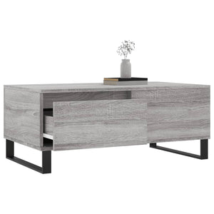 Couchtisch Grau Sonoma 90x50 cm