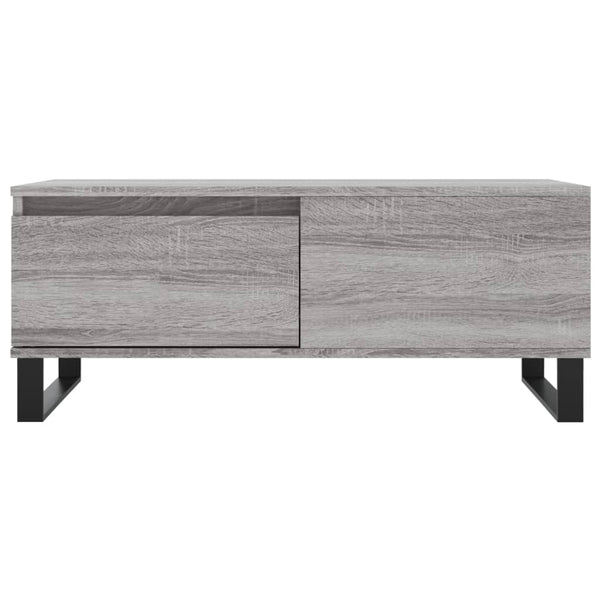 Couchtisch Grau Sonoma 90x50 cm