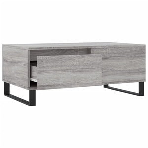 Couchtisch Grau Sonoma 90x50 cm