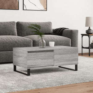 Couchtisch Grau Sonoma 90x50 cm
