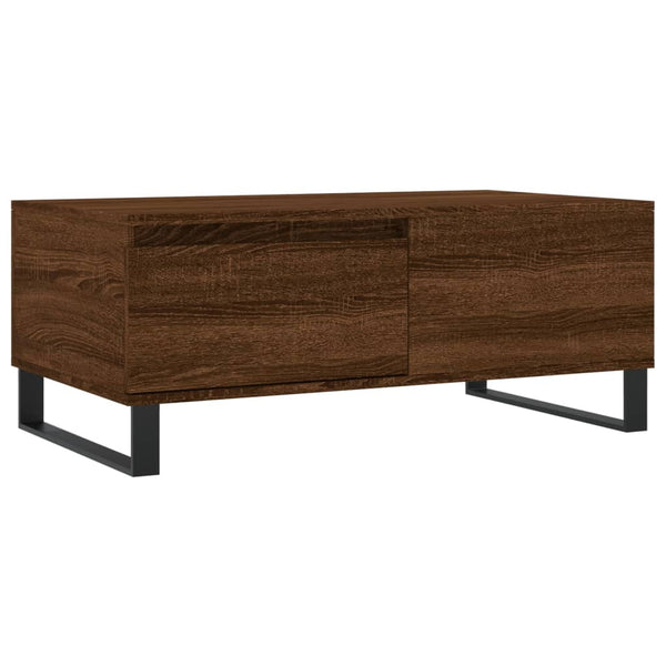 Couchtisch Eichenoptik Braun 90x50 cm