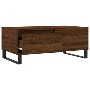 Couchtisch Eichenoptik Braun 90x50 cm