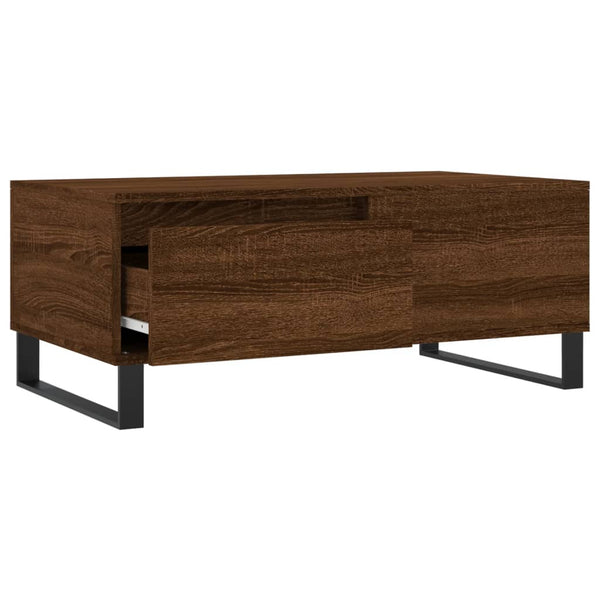 Couchtisch Eichenoptik Braun 90x50 cm