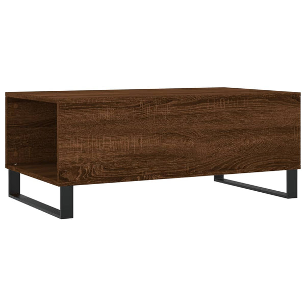 Couchtisch Eichenoptik Braun 90x50 cm