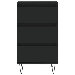 Schwarzes Sideboard 40x35x70 cm