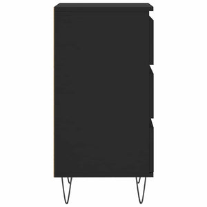 Schwarzes Sideboard 40x35x70 cm