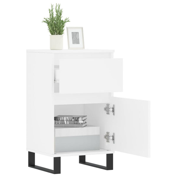 Weiße Sideboards, 2er Set, 40x35x70 cm