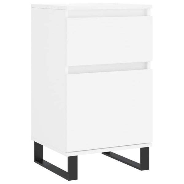 Weiße Sideboards, 2er Set, 40x35x70 cm