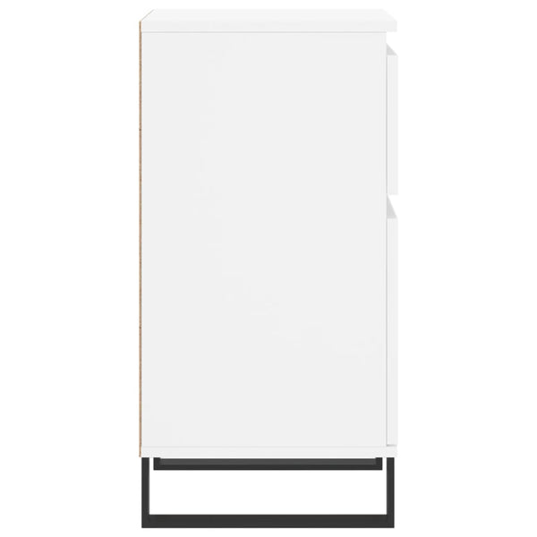 Weiße Sideboards, 2er Set, 40x35x70 cm