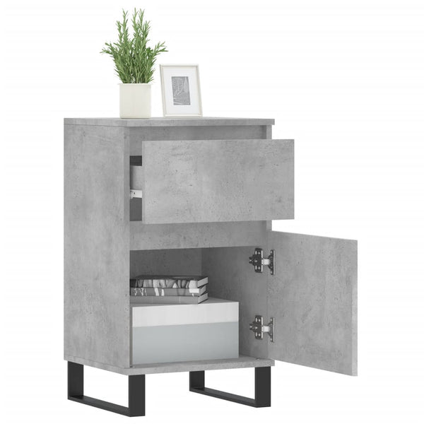 Betongraues Sideboard 40x35x70 cm