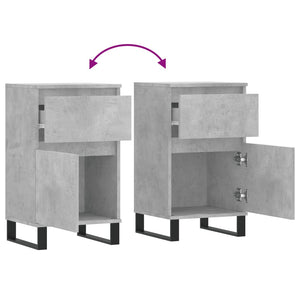 Betongraues Sideboard 40x35x70 cm