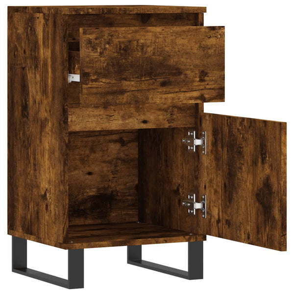 Sideboards 2er Set Räuchereiche 40x35x70 cm