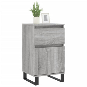 Graue Sideboards Sonoma Holz 40x35x70cm, 2er-Set