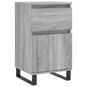 Graue Sideboards Sonoma Holz 40x35x70cm, 2er-Set