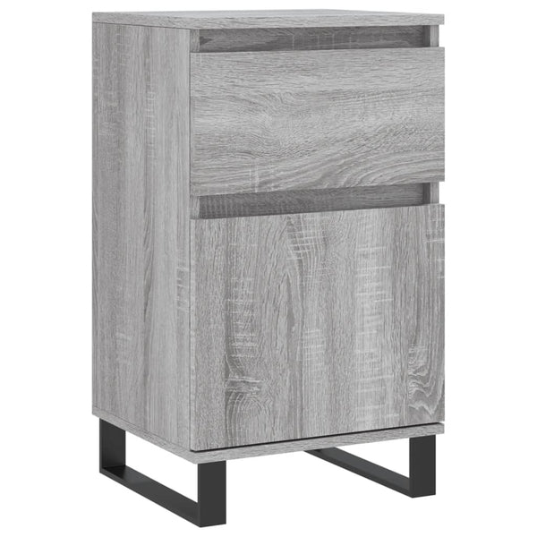 Graue Sideboards Sonoma Holz 40x35x70cm, 2er-Set