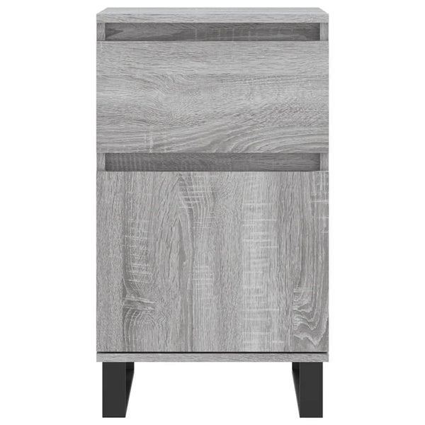 Graue Sideboards Sonoma Holz 40x35x70cm, 2er-Set