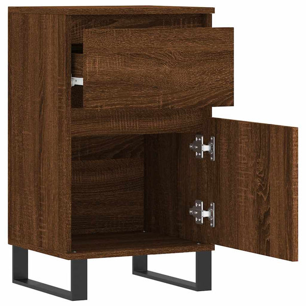Sideboards 2er Set, Eichenoptik Braun