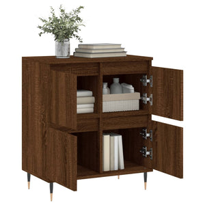 Sideboard Braun Eichenoptik 60x35x70 cm