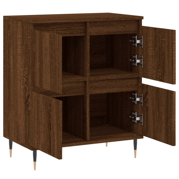 Sideboard Braun Eichenoptik 60x35x70 cm