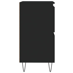 Schwarzes Sideboard 60x35x70 cm