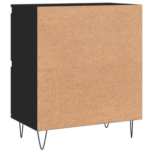 Schwarzes Sideboard 60x35x70 cm