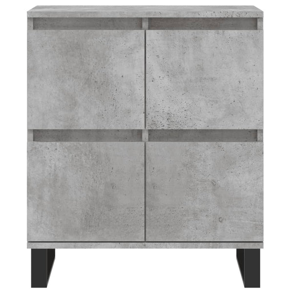 Betongraues Sideboard 60x35x70 cm