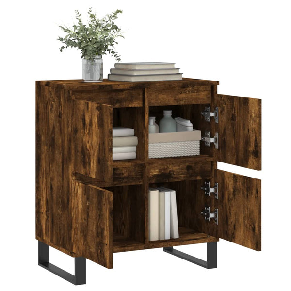 Sideboard Räuchereiche 60x35x70 cm