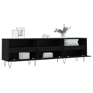 Schwarzer TV-Schrank 150 cm